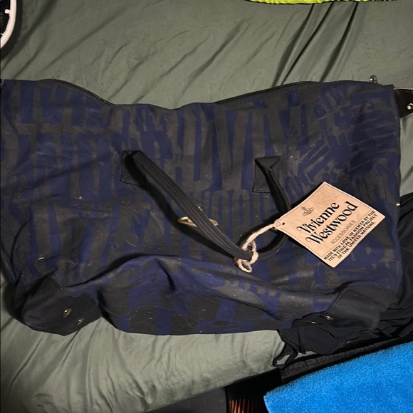 Vivienne Westwood Navy Duffel Bag - Picture 1 of 2